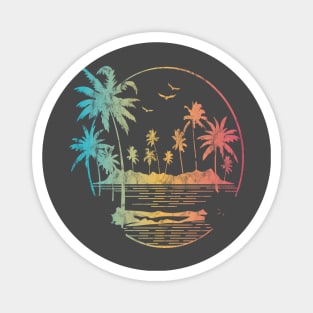 Palm Paradise Magnet